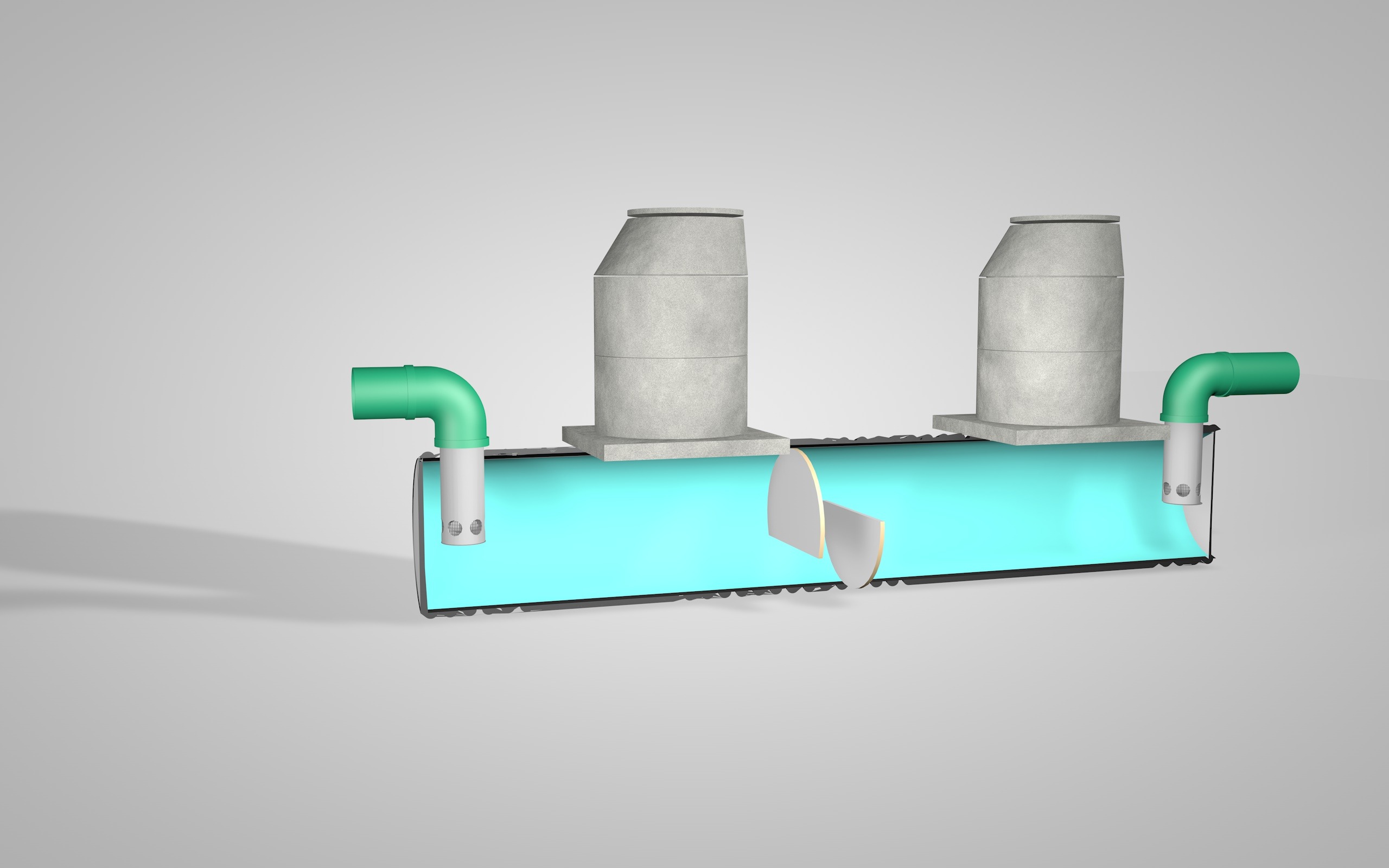 Regenwasser-Sedimentationsanlage – Bild 2